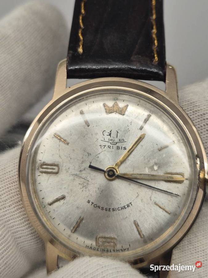 Mechaniczny zegarek GUB Glashutte Chorzów