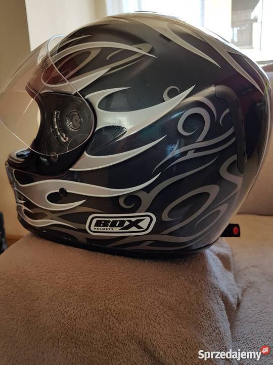 Kask BOX HELMETS czarnoszary L