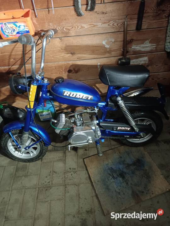 Romet motorynka niebieski Słubice