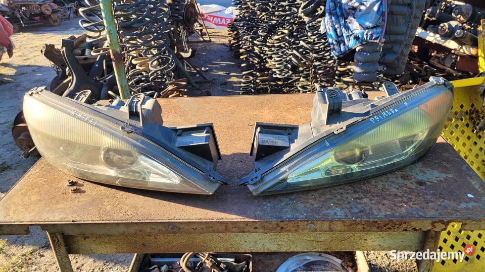 Lampy przednie Nissan Primera P11 lift mazowieckie Łagów