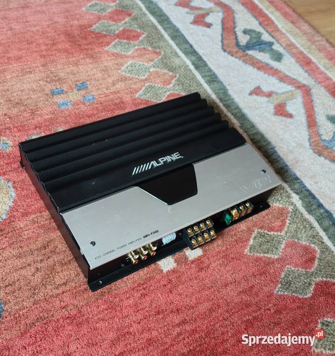 Wzmacniacz Alpine Mrvf340 v12 432 kanały mostek Ilość kanałów 4 Nowy Targ