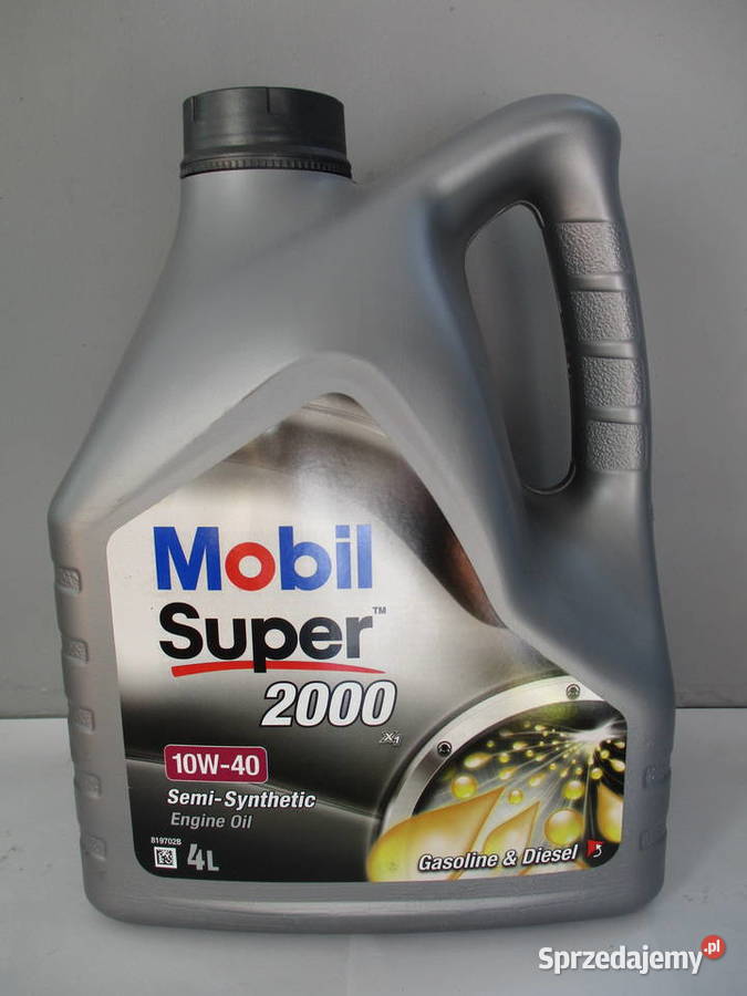 MOBIL 10W40 SUPER S 2000 X1 4L FORMUŁA S BENZYNA łódzkie Łódź