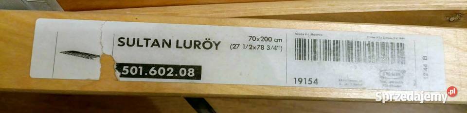 ŁÓŻKO MALM Ikea 140 x 200 Łóżka