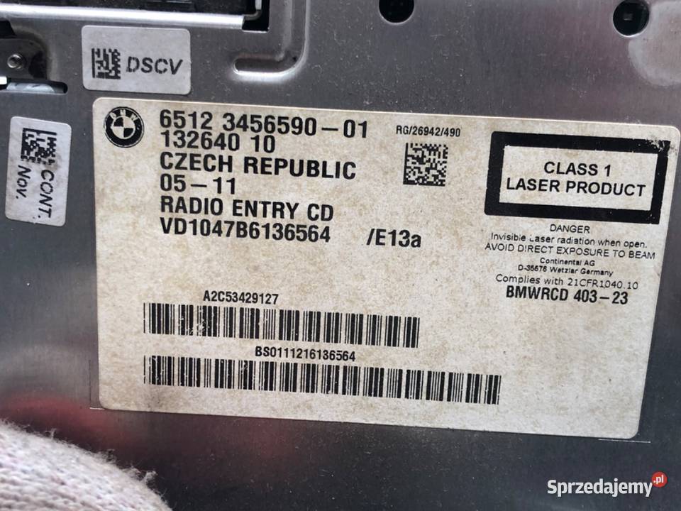 RADIO NAWIGACJA MINI COUNTRYMAN R60 3456590 1016