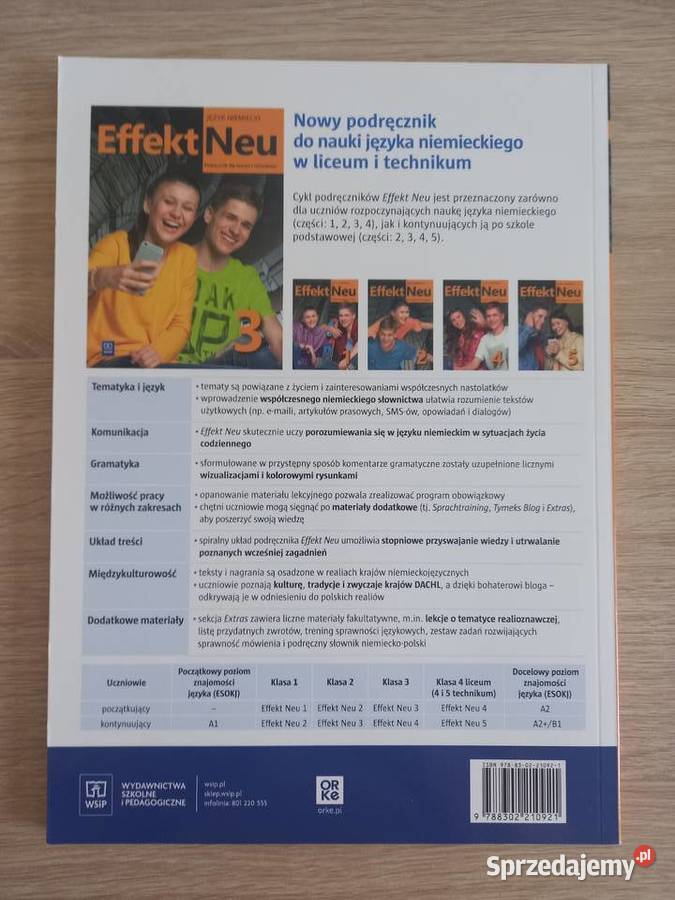 Effekt Neu 3 Podręcznik do języka niemieckiego Lublin