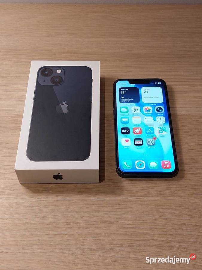 iPhone 13 mini 128GB 87 Czarny Idealny Stan Warszawa