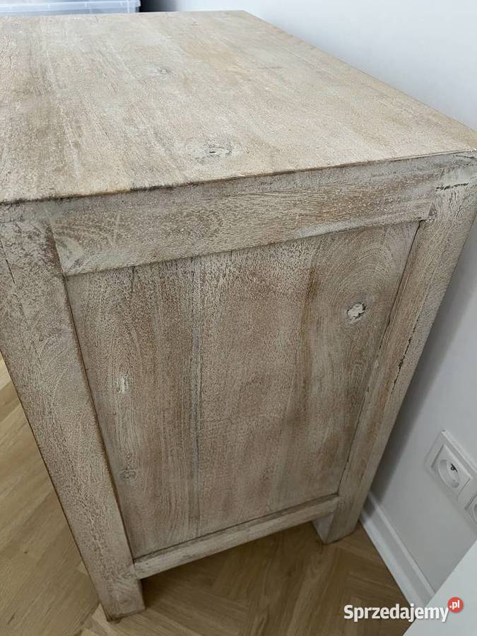 Szafka z drewna mango odbiór osobisty Warszawa