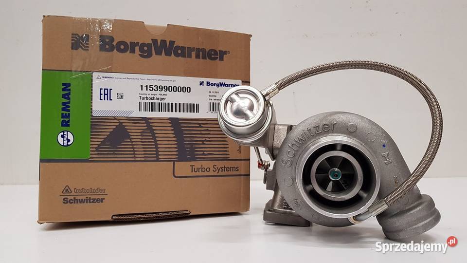 Turbosprężarka BorgWarner KKK Reman 11539900000 mazowieckie Siedlce