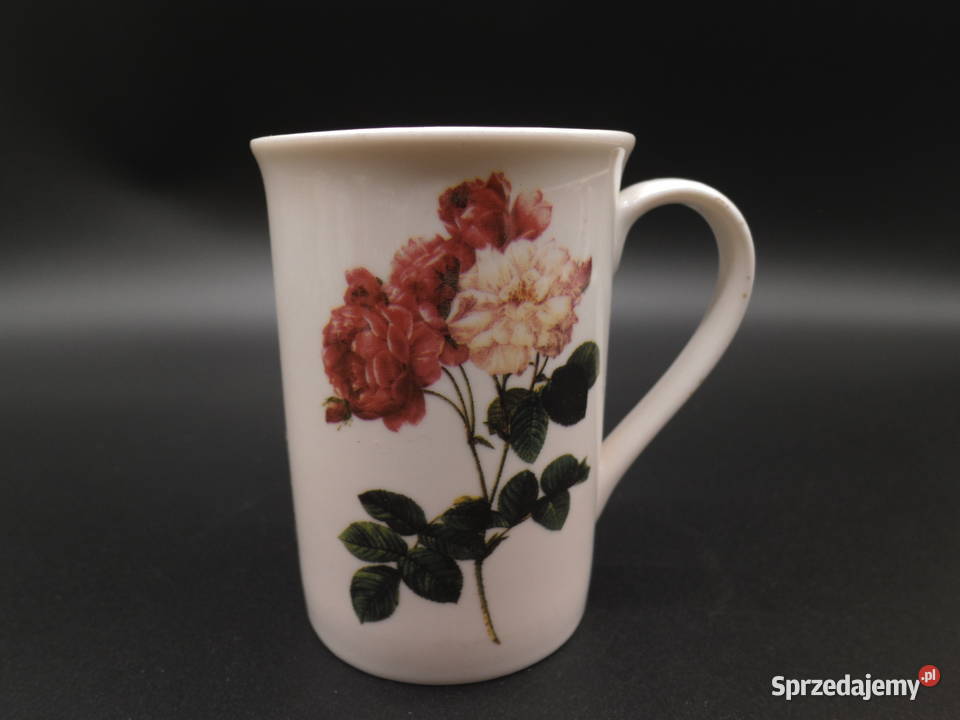 Kubek z motywem róż wielkopolskie Raszków sprzedam