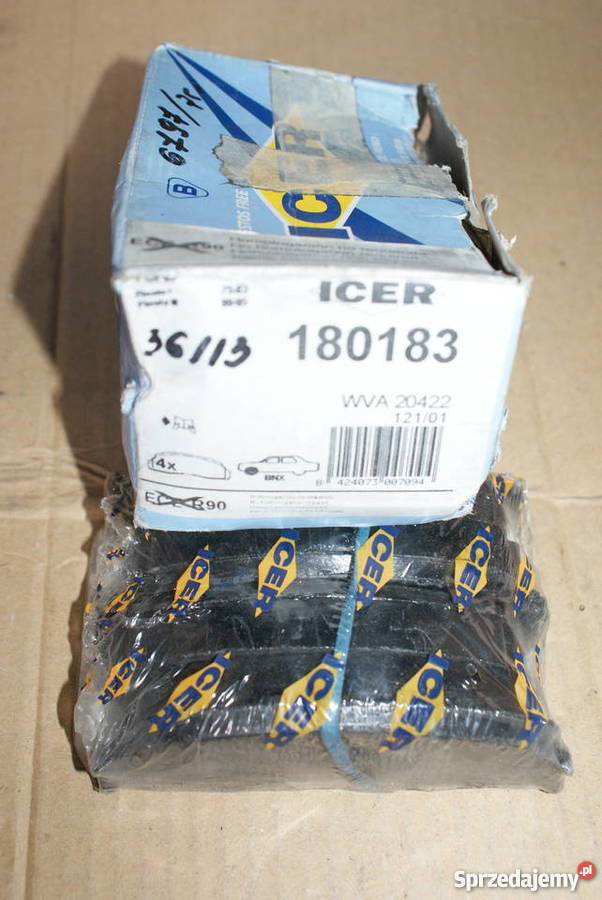 KLOCKI HAMULC FORD FIESTA 7683 Zestaw klocków mazowieckie Białobrzegi