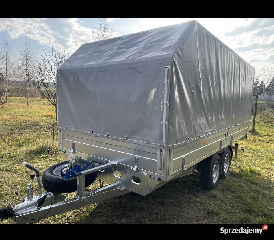 Przyczepa EURO B26003K5 DMC 2700 SZARA Zielona Góra sprzedam