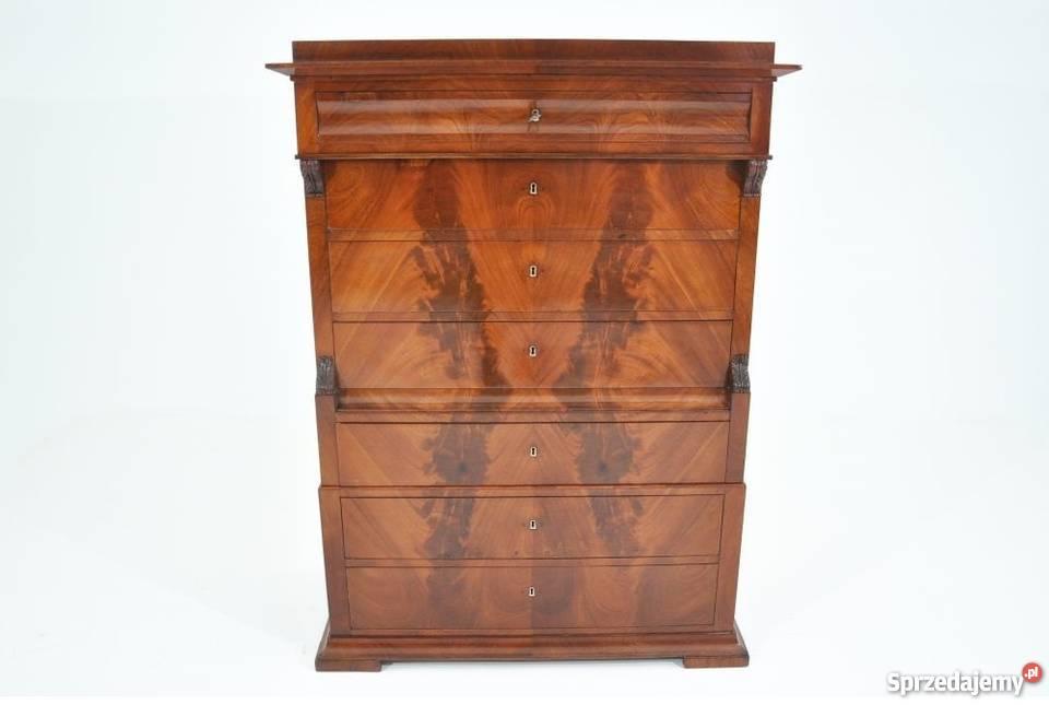 Antyczna komoda szyfoniera Biedermeier Świętochłowice