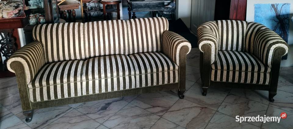 Komplet klubowy sofa foel Szczecin