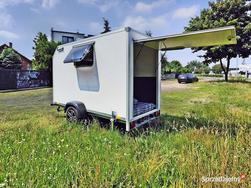przyczepa wyprawowa podróżna off road mini Jarocin