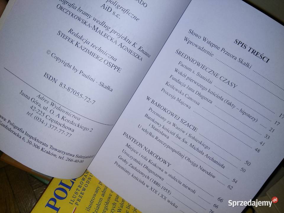 Książki unikatowe Panteon a Skałce księgarnia na Antykwariat Warszawa