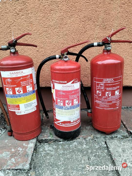 Gaśnice 6 używane sprawne Słupsk