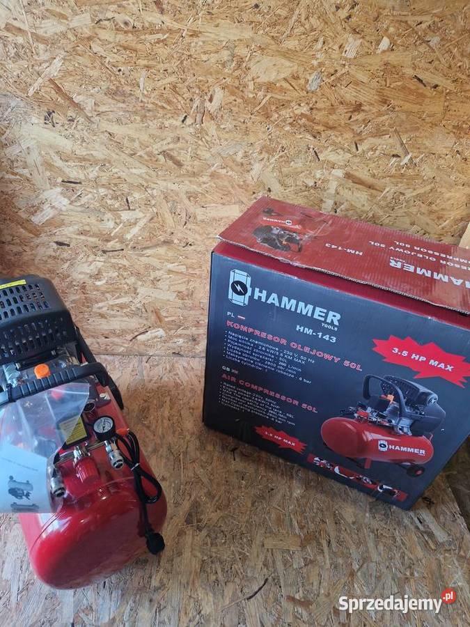Kompresor olejowy Hammer Tools HM143 Głogowa