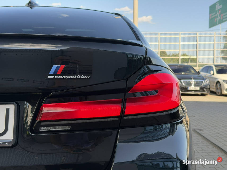 BMW M5 Competition FV 23 Bezwypadkowy Dociągi Węgrzce