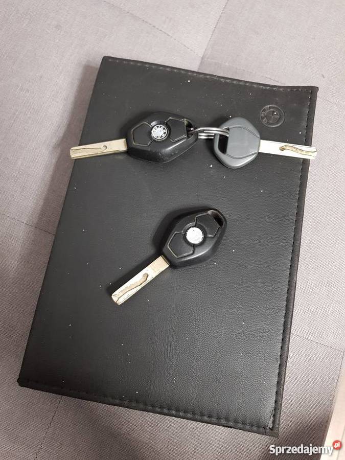 BMW E46 20D 136 3 x kluczyk książka serwisowa