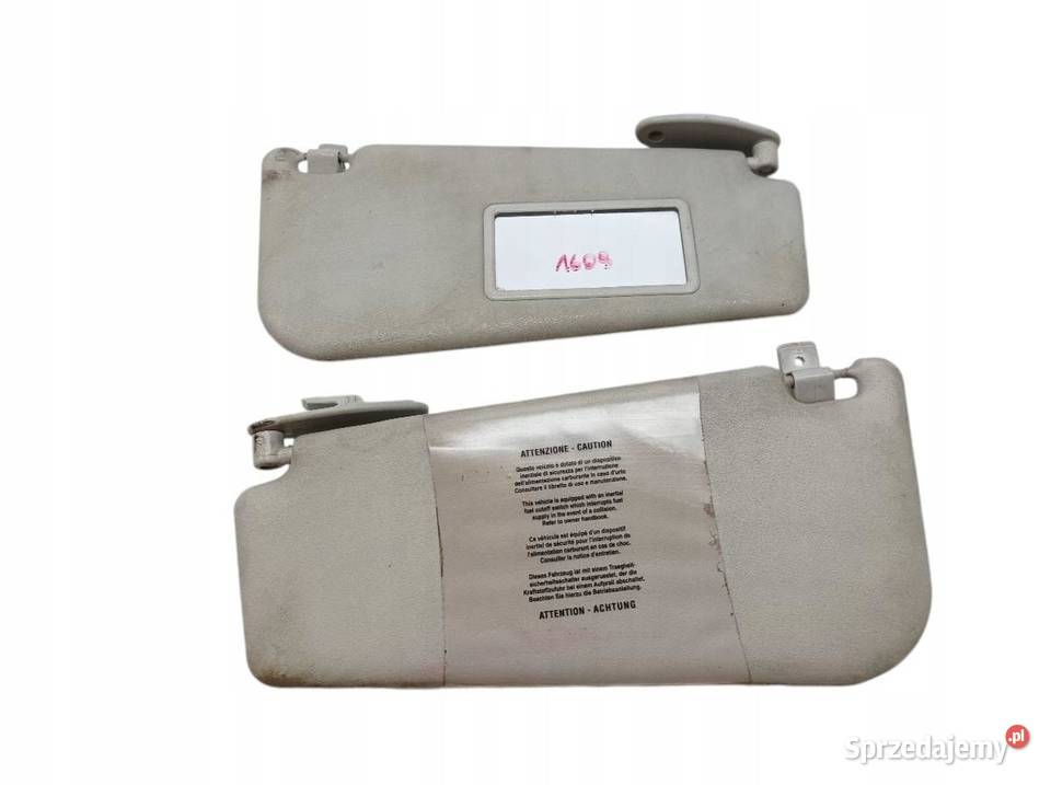 DASZKI PRZECIWSŁONECZNE PRAWY LEWY OSŁONA KPL