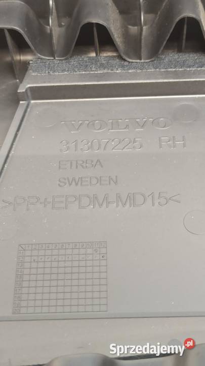 VOLVO V40 II OSŁONA POSZYCIE SŁUPKA PRAWE