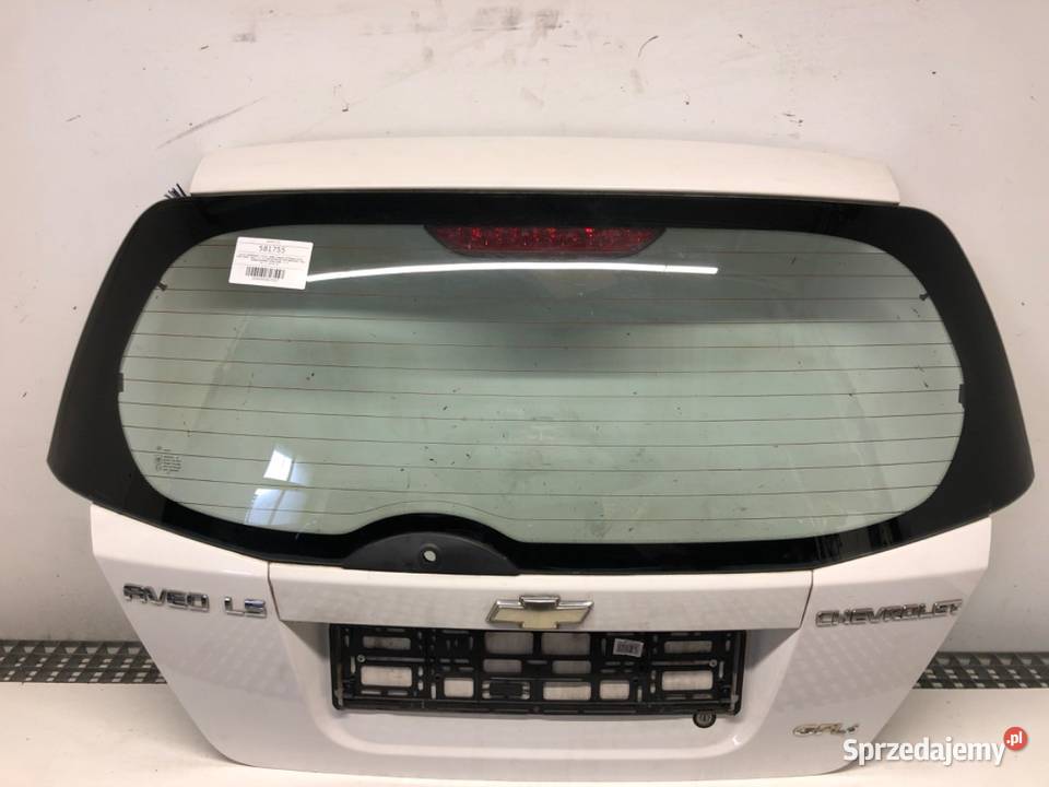 KLAPA TYŁ CHEVROLET AVEO II Hatchback TYLNA