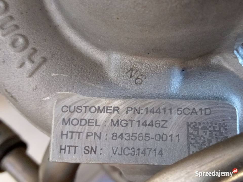 TURBOSPRĘŻARKA TURBINA INFINITI Q50 Q60 30T osobowe Nowy Tomyśl