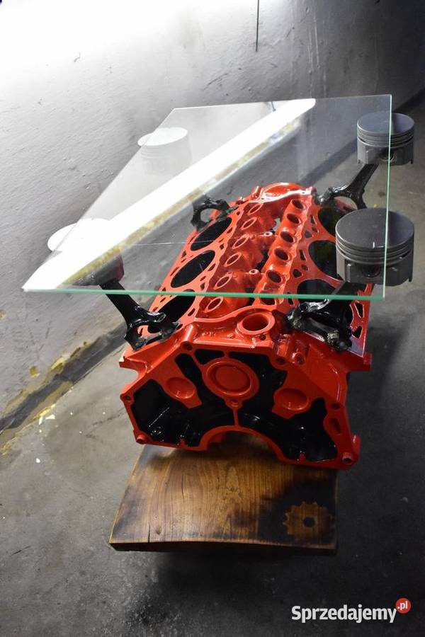 Stolik kawowy ława z silnika v6 silnik ford Lublin sprzedam