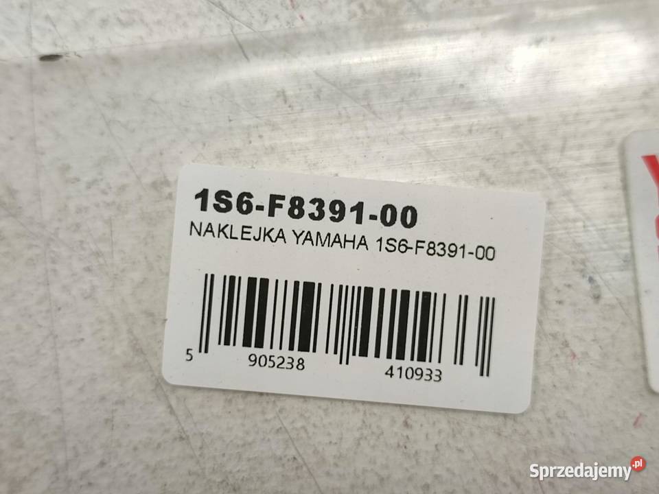 NAKLEJKA XC 300 NA CZACHĘ YAMAHA VP300 2004 NOWA