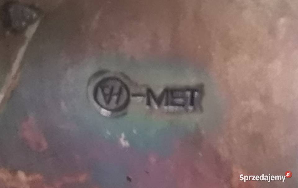 Platerowana patera HEFRA wzór poziomki PRL Katowice