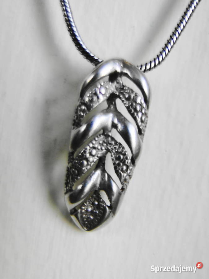 Masywny naszyjnik srebro 925 Uniseks Warszawa sprzedam