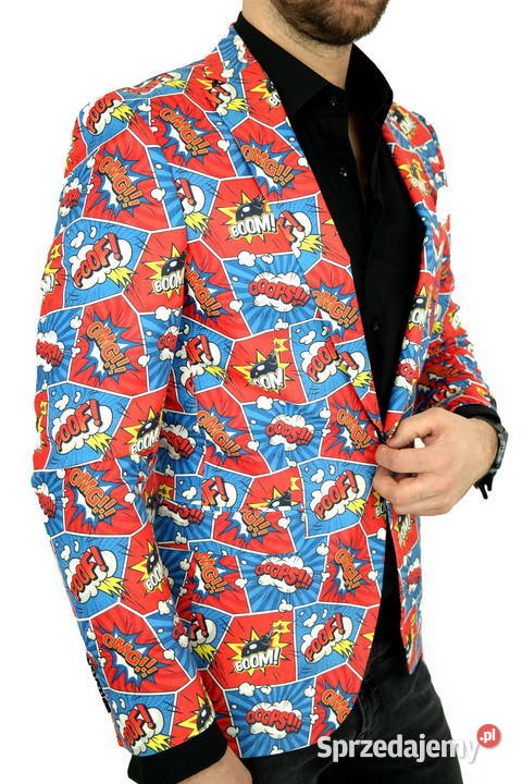 GIOVANNI PERA Marynarka męska kolorowa D408 Ostrów Wielkopolski