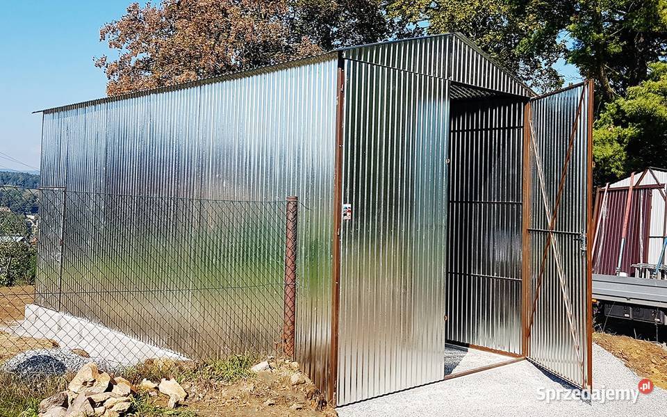 Blaszana montowana hala 3x8m ocynk Kraków