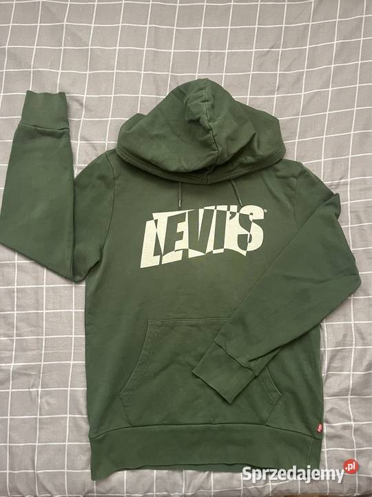 Zielona bluza z kapturem Levi's Gdańsk