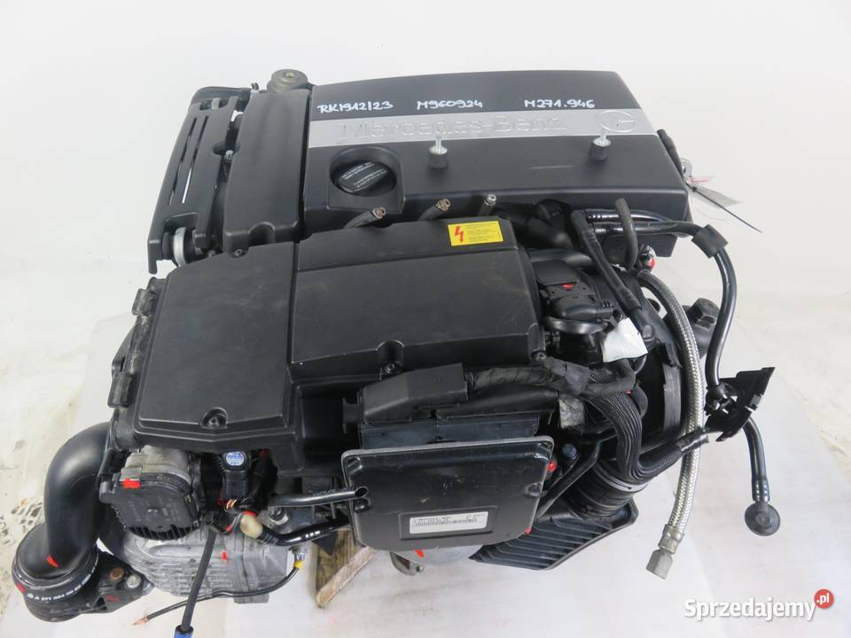 SILNIK MERCEDES C W203 18 KOMPRESOR M271946