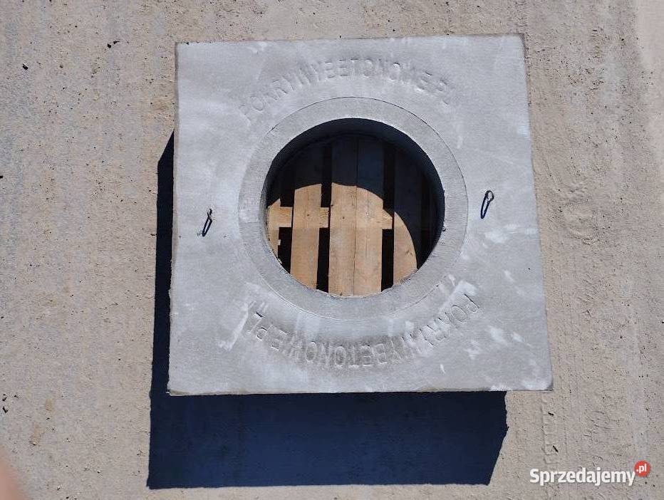 Pokrywa betonowa Najazdowa 120x120x15 otwór 60 świętokrzyskie Parszów