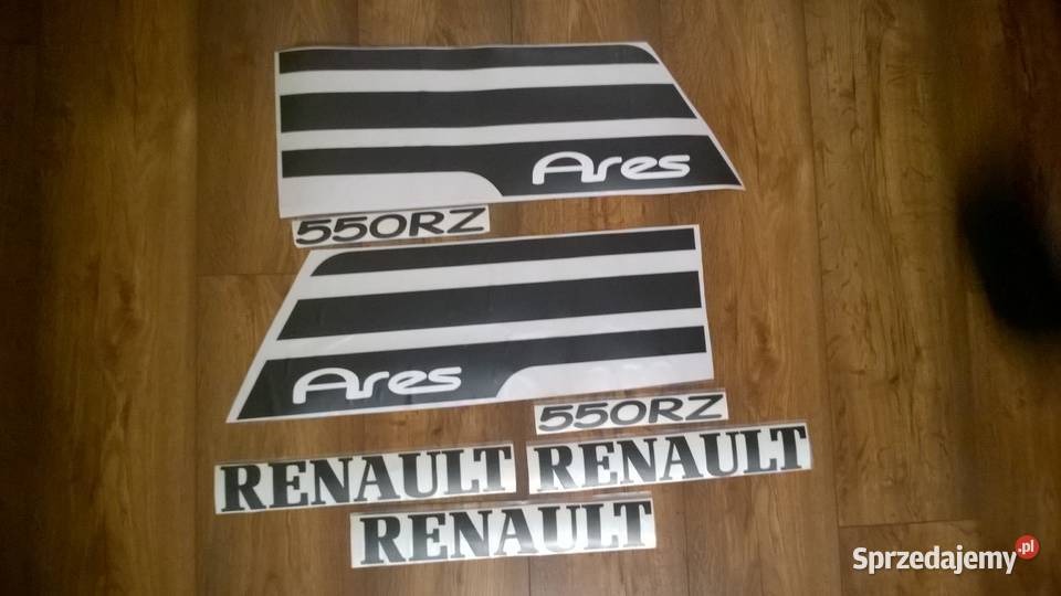 Naklejki na traktor Renault Ares 610 620 630 640 Wola Wiewiecka