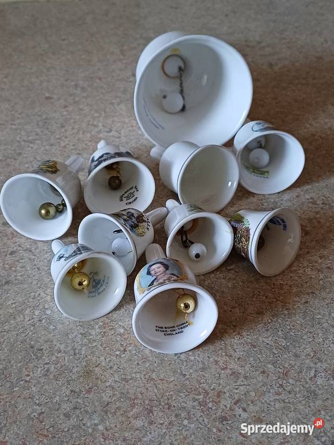 kolekcjonerskie naparstkidzwoneczki Porcelana i szkło małopolskie Nowy Targ