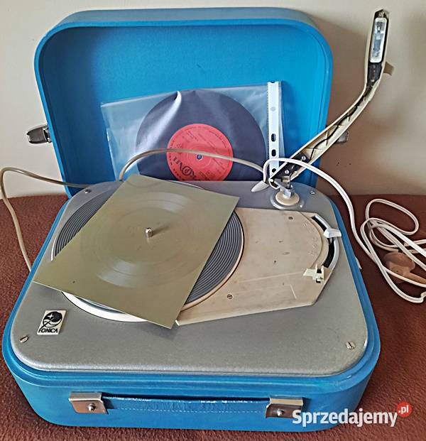 Gramofon elektryczny Fonica GE250 lata 60 te PRL Ostrów Wielkopolski