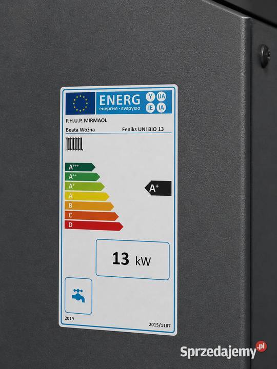 Piec kocioł co na pellet 13kW do 160M2 5 klasa Pleszew sprzedam