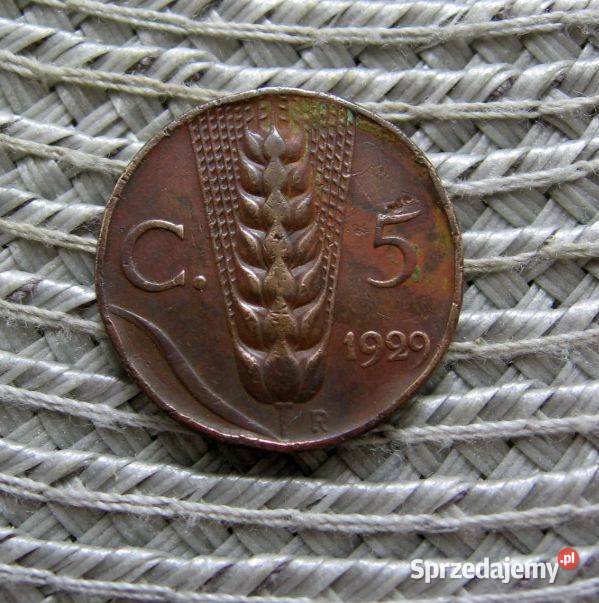 Włochy 10 Centesimi 1929r