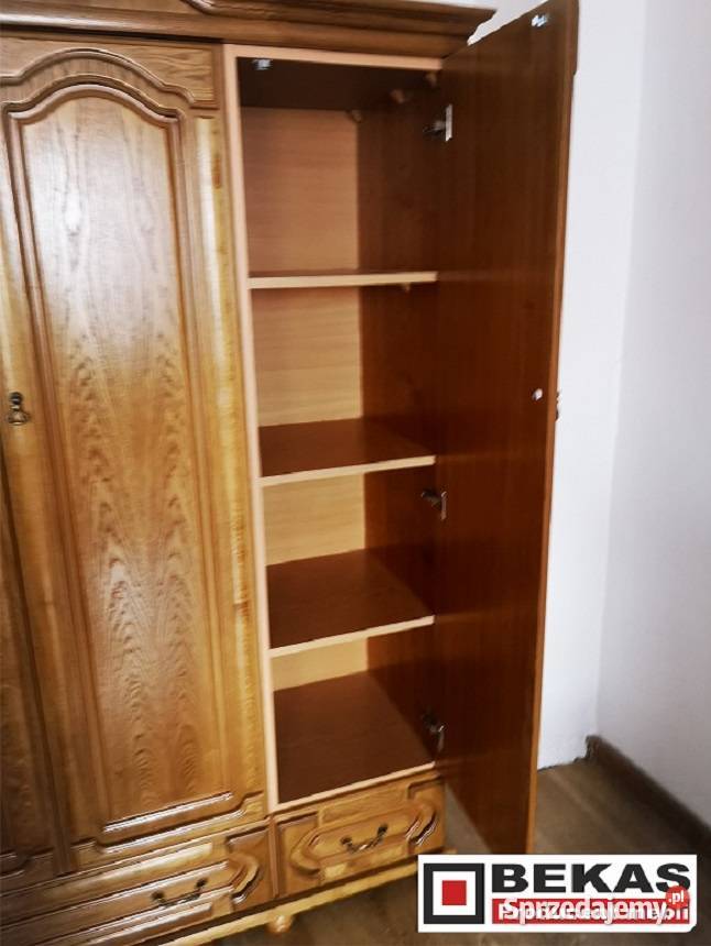 Stylowa Szafa 3D 130 Buk Dąb Orzech Natura Bekas 50cm Meble Katowice
