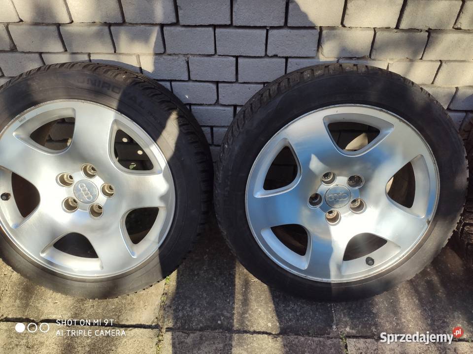 Koła audi 17 5x112 zimowe Samochodowe Koniecpol sprzedam