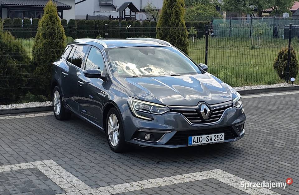 Renault Megane AUTOMAT alcantara bezwypadkowy Rok produkcji 2016 Wola