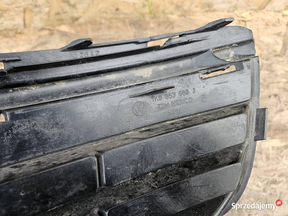 VW JETTA 0510 KRATKA PRAWA ZDERZAKA PRZÓD wielkopolskie Międzychód