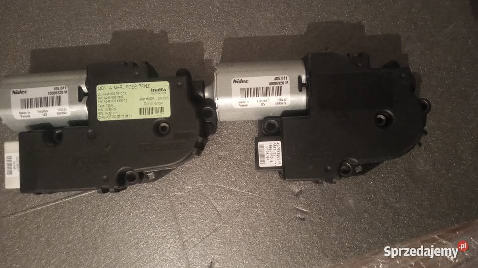 Komplet2x elektryczny silnik dachu A2C53366919 Rok produkcji 2017 Szembruk sprzedam