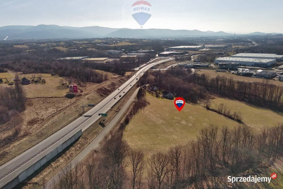 Działka inwestycyjna BielskoBiała Poligonowa śląskie Bielsko-Biała sprzedam