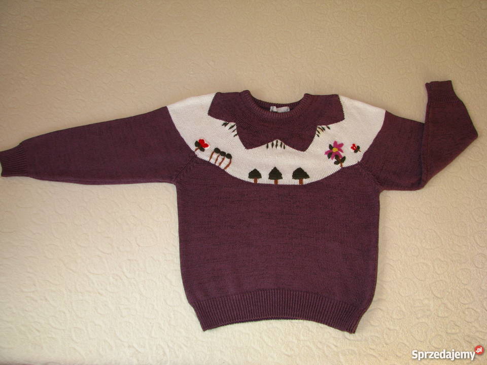 Stylowy zimowy sweterek damski L Krapkowice