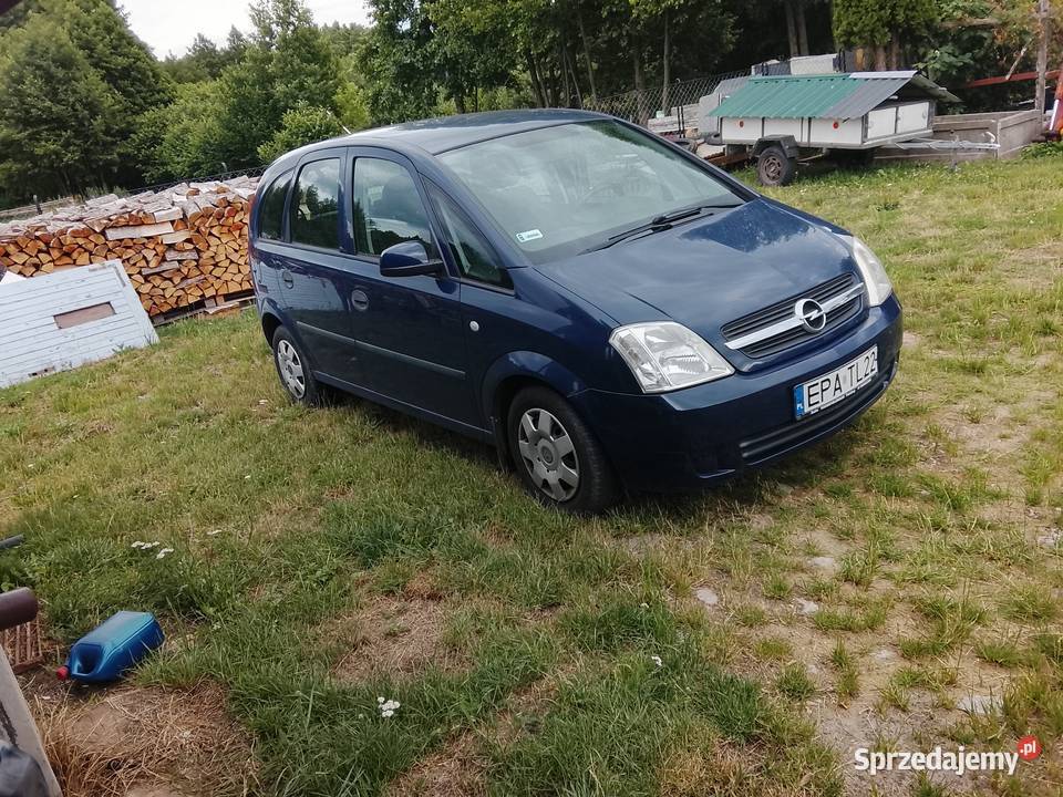Opel Meriva 16 benzyna gaz nieuszkodzony Maków