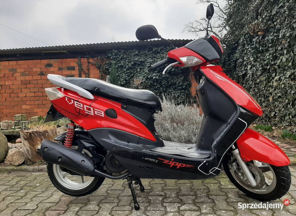 Zadbany skuter Zipp Vega 125ccm 4t 2007r 1wł Tuczno